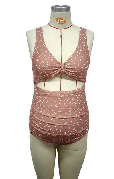 Novi Premama seksi kupaći kostim Odjeća za trudnice Trudnice Šuplji bikiniji na točkice Kostimi za trudnice Odjeća za plažu Kupaći kostimi