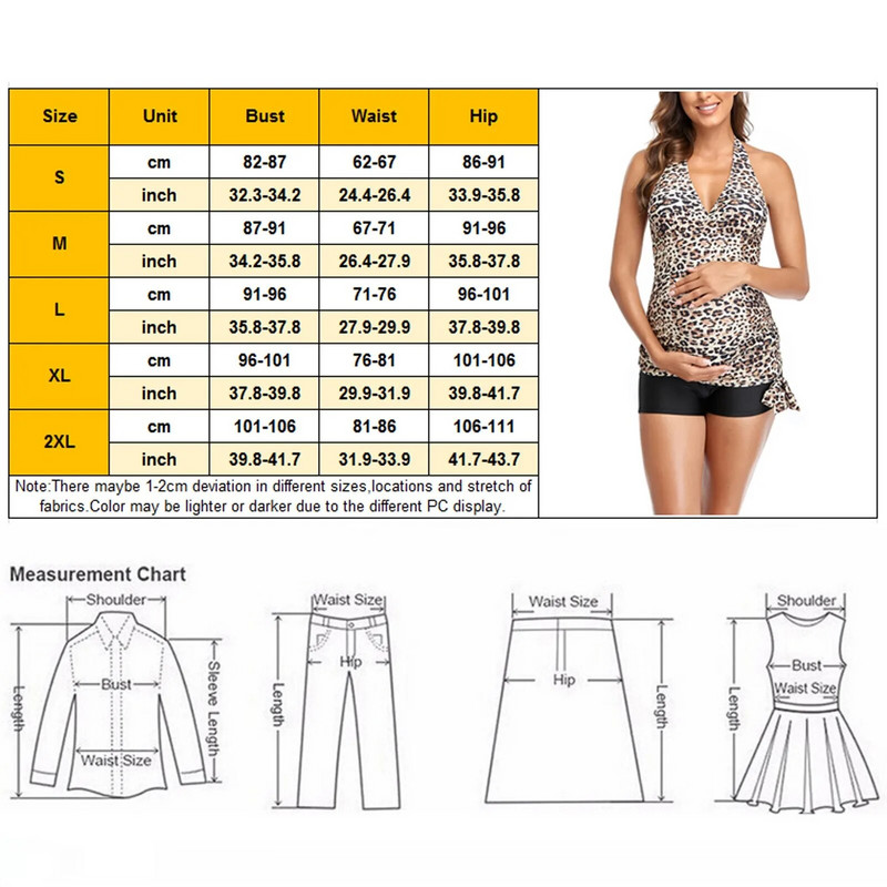 Ženski kupaći kostimi za trudnice Tankini set cvjetni kupaći kostim za trudnice Ljetni bikini za plažu Gornja haljina za trudnice