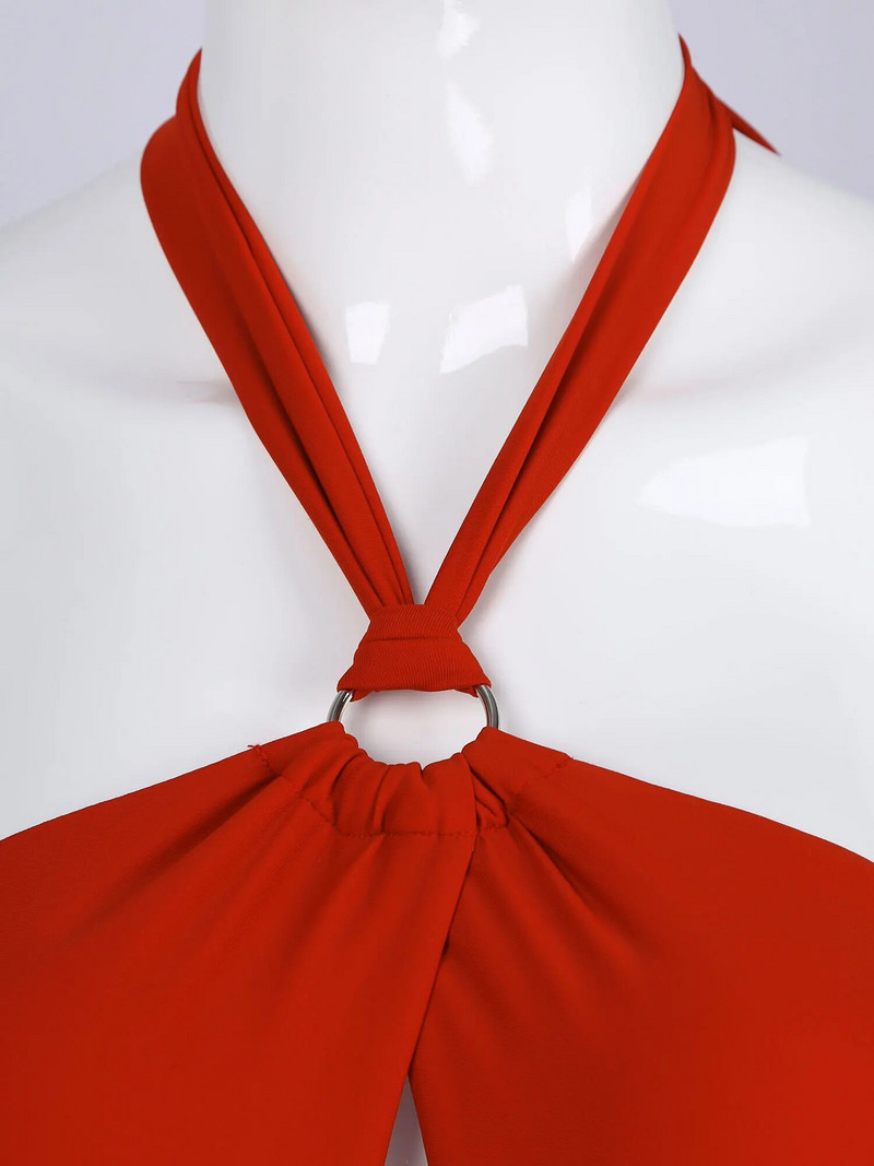 Kupaći kostimi za trudnice Bikini Jednodijelni kupaći kostim s halterima i V izrezom Kupaći kostim za trudnice Tankini Odjeća za plažu u velikim veličinama za trudnice