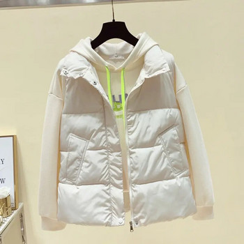 Εκπτώσεις αμάνικα γιλέκα Demi-season Γυναικεία μπουφάν Χειμώνας 2023 Πολύ ζεστό νέο παλτό με τάση για φτερά Παπιά Hit Down γιλέκο για γυναίκες