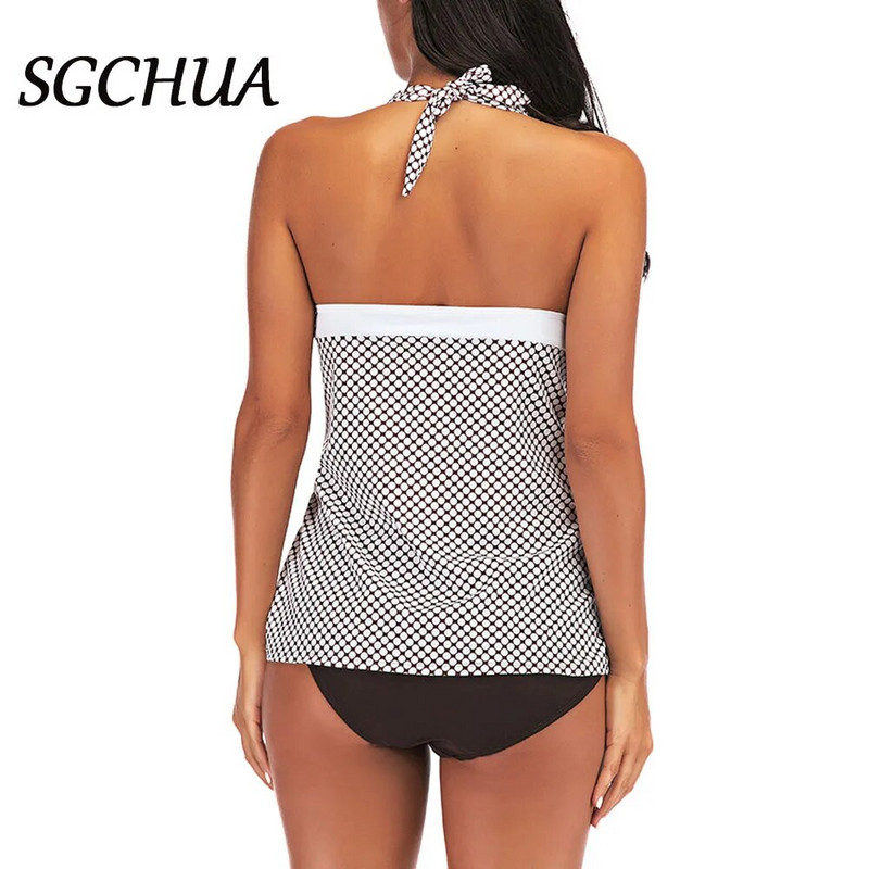 Seksi kupaći kostim za trudnice s naborima, 2-dijelni bikini set bez leđa s naborima za trudnice, ljetni kupaći kostim za plažu s mašnom i v-izrezom