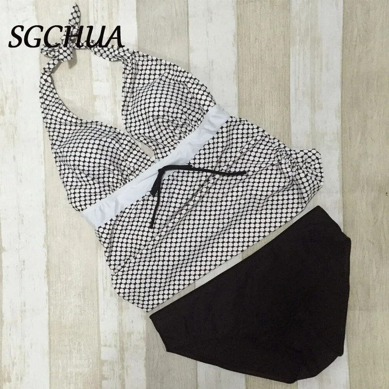 Seksi kupaći kostim za trudnice s naborima, 2-dijelni bikini set bez leđa s naborima za trudnice, ljetni kupaći kostim za plažu s mašnom i v-izrezom