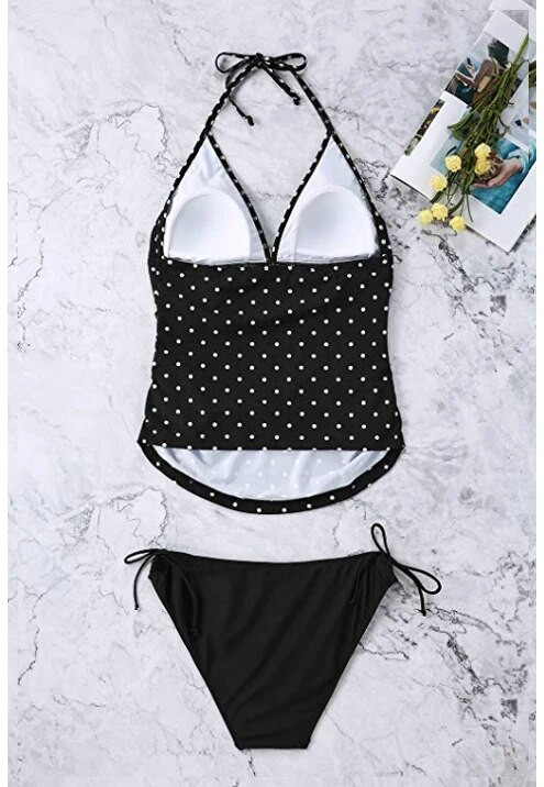 Telotunt μαγιό εγκυμοσύνης Plus Size Tankinis εγκυμοσύνης Γυναικεία κουκκίδα μπικίνι Μαγιό παραλίας Κοστούμι εγκυμοσύνης JU