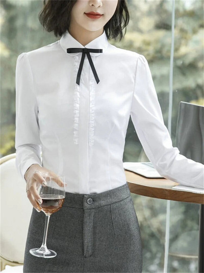 „Yitimuceng“ biuro moteriškų kelnių kostiumai moterims, 2023 m. Naujas ilgomis rankovėmis, vienaeiliais, plonais, formaliais kostiumais, 2 dalių rinkinys