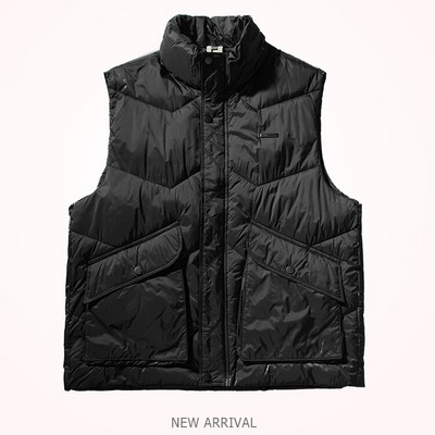 Japoniška retro striukė medvilninė liemenė vyrai dėvi medvilninę striukę rudeniui ir žiemai naują pūstą medvilninę liemenę