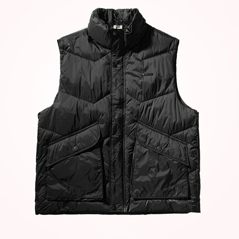 Japoniška retro striukė medvilninė liemenė vyrai dėvi medvilninę striukę rudeniui ir žiemai naują pūstą medvilninę liemenę