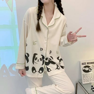 Pavasario modaliniai miegui skirti drabužiai nėščiosioms žindymo laikotarpiui pižamos rinkiniai slaugos paltai, ilgos kelnės Twinset ligoninės suknelė darbui ir gimdymui