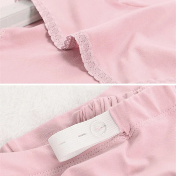 Πιτζάμες εγκυμοσύνης 2 τμχ/Σετ Πυζά ρούχα Νοσηλευτικής Βαμβακερά Νυχτικό Θηλασμού εγκυμοσύνης Μπλούζες θηλασμού + παντελόνι