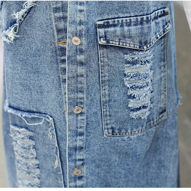 2023 m. pavasario vasaros džinsai, liemenė, ilga kardiganinė džinsinė striukė, blizgučiai be rankovių viršutiniai drabužiai, moteriški drabužiai, paltai, liemenė, kaubojiški viršutiniai drabužiai