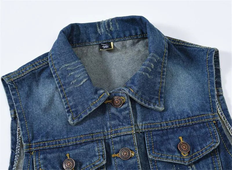 Chalecos Para Mujer džinsinės liemenės korėjietiškos mados džinsinės striukės be rankovių, moteriškos liemenės 5XL Gilet Jaqueta Feminina Jaquetas