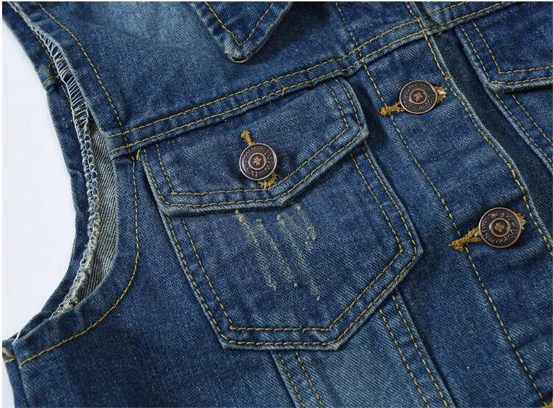 Chalecos Para Mujer džinsinės liemenės korėjietiškos mados džinsinės striukės be rankovių, moteriškos liemenės 5XL Gilet Jaqueta Feminina Jaquetas