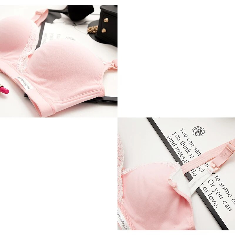 Pamučna bezžična odjeća za dojenje Grudnjak za dojenje za trudnice Donje rublje za spavanje u trudnoći Soutien Gorge Allaitement