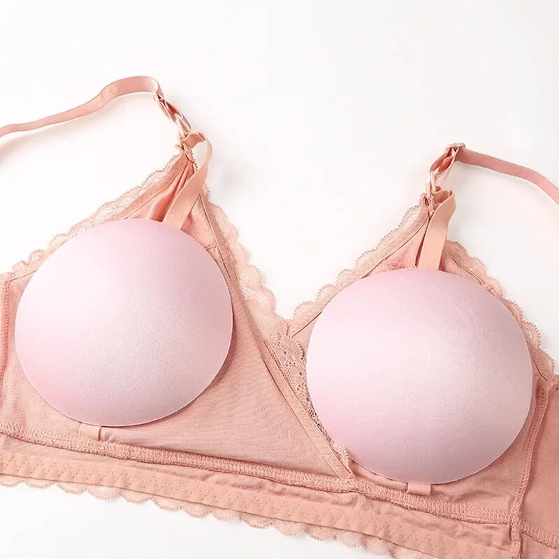 Grudnjak za hranjenje Grudnjaci za trudnice Bežični čipkasti grudnjak za dojenje Odjeća za trudnice sprječava opuštanje Ženski sujetador Lactancia za dojenje