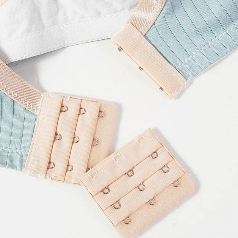 Medvilninė slaugymo liemenėlė Vasarinė kvėpuojanti liemenėlė žindymui moterims nėščioms moterims plius Didelio dydžio Lengvai maitinama liemenėlė Be vielos