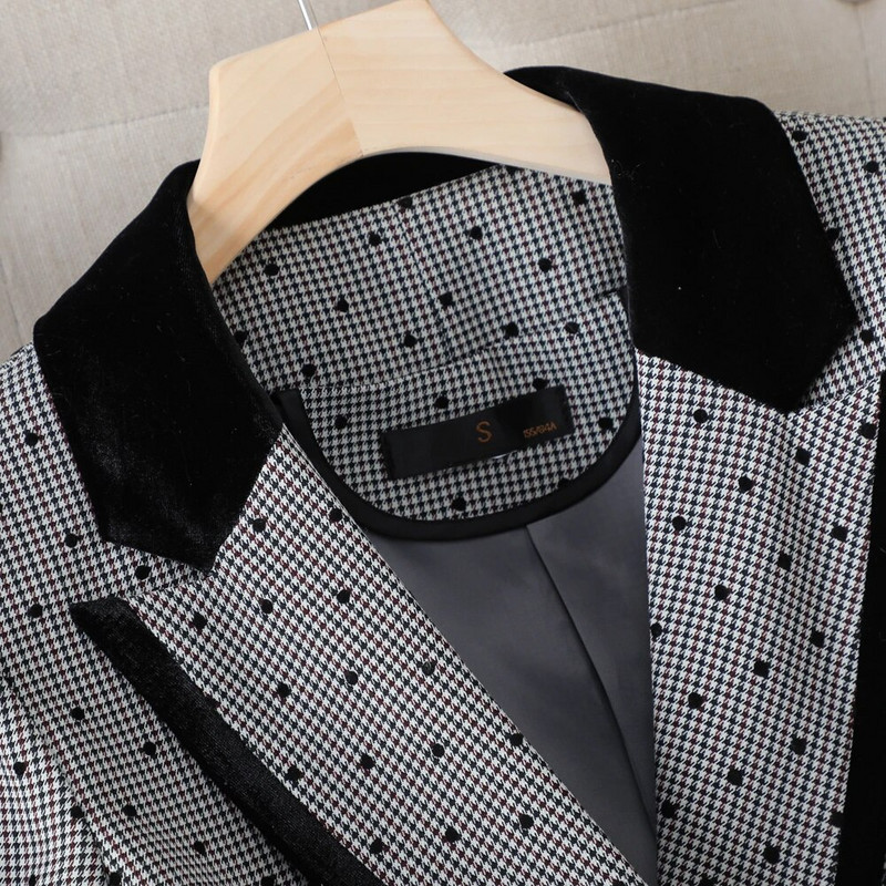 Korea pidulik bleiser naistele, äriülikonnad, sügis- ja talveriided, jakid ja püksid, kvaliteetne 2-osaline kontorivorm