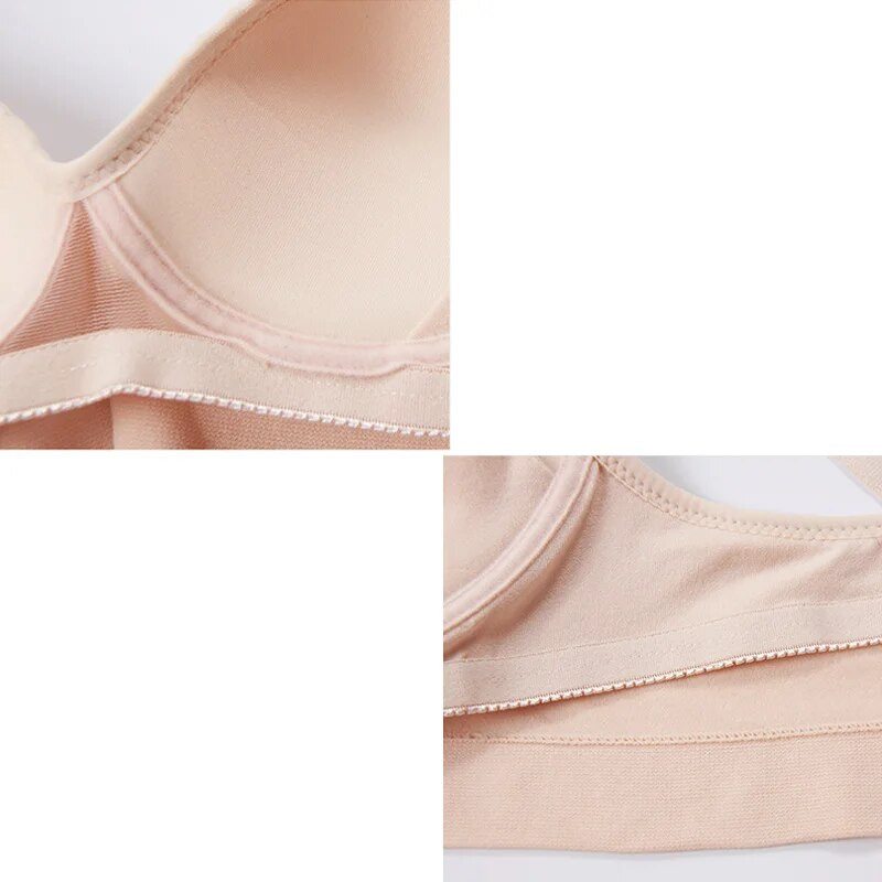 Nėščioms skirtos liemenėlės Belaidės žindymo liemenėlės nėščiosioms Drabužiai, apsaugantys nuo nuslinkimo Krūtimi maitinančių moterų Kvėpuojanti liemenėlė