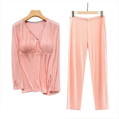 Érzelem anyukák kismama ruhák kismama pizsama szett hálóing, szoptatás, terhességi hálóruha terhes nőknek