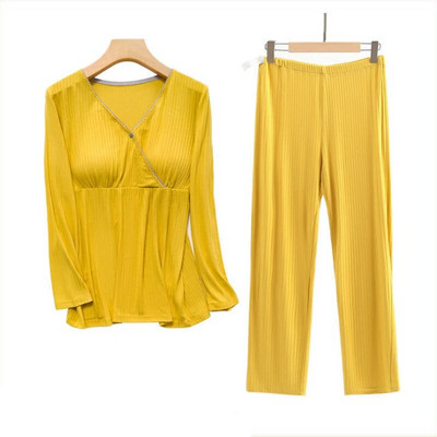 Érzelem anyukák kismama ruhák kismama pizsama szett hálóing, szoptatás, terhességi hálóruha terhes nőknek