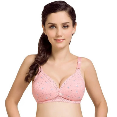Pamut szoptatás Push Up terhes nők fehérnemű terhes szoptatás kismama melltartó vezeték nélküli