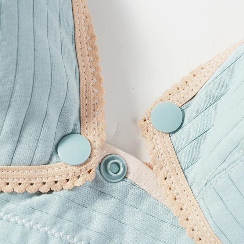 Grudnjak za dojenje velike veličine Grudnjak s prednjim zatvaranjem za lako hranjenje trudnica Novo donje rublje za trudnice bez žica