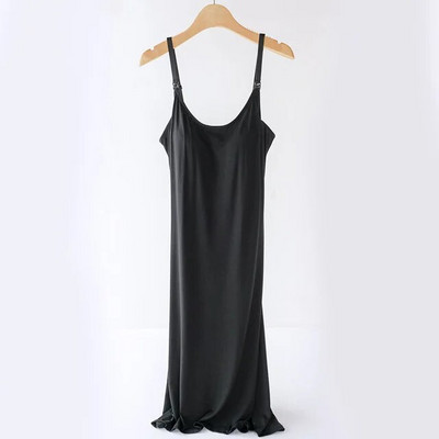 Nova spavaćica za trudnice i majke dojilje Elegantna haljina za trudnice i dojilje Ljetna spavaćica od viskoze s rukavima