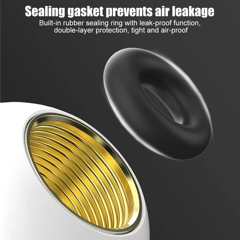 4 vnt. Naujas universalus automobilio padangos vožtuvo dangtelio rato apsauginis dangtelis, skirtas automobiliams sunkvežimiams visureigiams motociklams dviračiams automobilių stiliaus vožtuvo koto dangtelių priedai