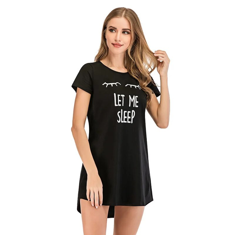 Široka trudnička pidžama s printom, spavaćica, ženska noćna haljina kratkih rukava, ogrtač za kupanje, spavaćica za trudnice, spavaćica