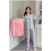 Naktiniai slauga Naktiniai pavasariniai rudeniniai ilgomis rankovėmis Namų apranga žindymo laikotarpiu Nėštumo moterims Pižamos rinkiniai Miego drabužiai D0072