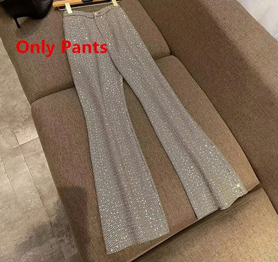 Sieviešu bleizeri, garas, platas bikses, 1 vai divu gabalu komplekts korejiešu biroja dāma, gracioza, slaida flitera, uzvalka mēteļa bikšu komplekti