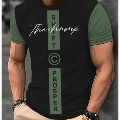 2024 m. Laisvalaikiai vyriški marškinėliai Pavasariniai drabužiai Ombre marškinėliai Didelės apimties trumpomis rankovėmis Viršutiniai marškinėliai berniukams 5XL Vintage Vyriški marškinėliai