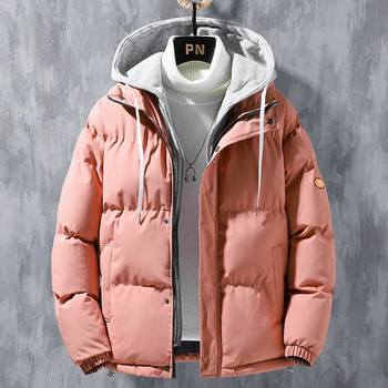 Ανδρικό παλτό Αντιανεμικό μπουφάν για άντρες Μόδα πάρκα Φθινοπωρινό χειμωνιάτικο πανωφόρι Ανδρικό μπουφάν casual Keep Warm Αντιανεμικό Hombre Νέο