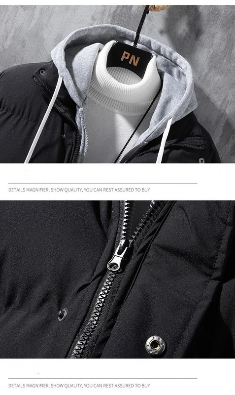 Meeste mantel Tuulejoped Meestele Mood Parkas Sügistalvine mantel Meeste vabaaja jope Hoida soojas Tuulekindel Hombre Uus