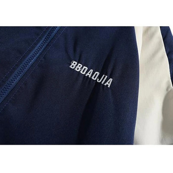 Harajuku College Jacket Мъже Дами Ежедневно пачуърк Streetwear Windbreaker Палта Пролет Есен Тънко университетско яке със стойка