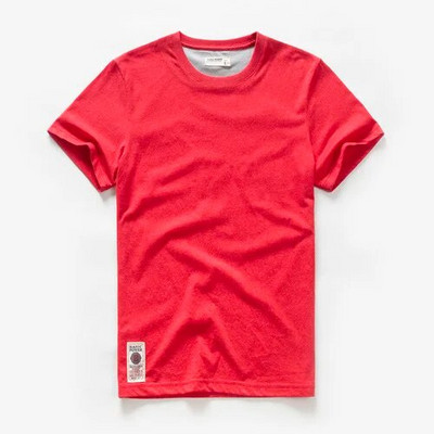 Vyriški marškinėliai Nauji vasariniai medvilniniai balti vientisi marškinėliai vyriški marškinėliai su iškirpte, vyriški aukštos kokybės klasikiniai viršutiniai drabužiai