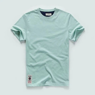 Vyriški marškinėliai Nauji vasariniai medvilniniai balti vientisi marškinėliai vyriški marškinėliai su iškirpte, vyriški aukštos kokybės klasikiniai viršutiniai drabužiai