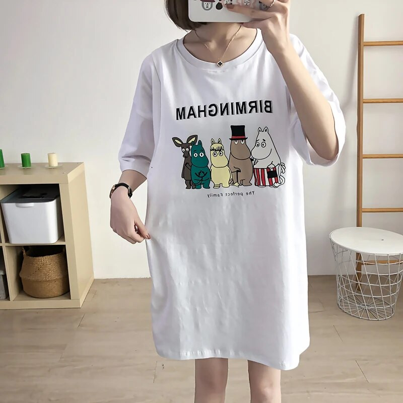 Žindymo marškinėliai nėščioms moterims Drabužiai maitinančioms mamoms Medvilniniai trumpomis rankovėmis rūbai nėščiosioms 3931