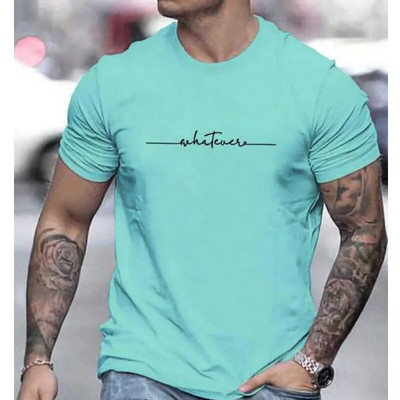 Jednostavna ljetna muška majica kratkih rukava Visokokvalitetna muška majica za svakodnevnu ležernu sportsku majicu Trend Nova odjeća Prevelika opuštena majica kratkih rukava