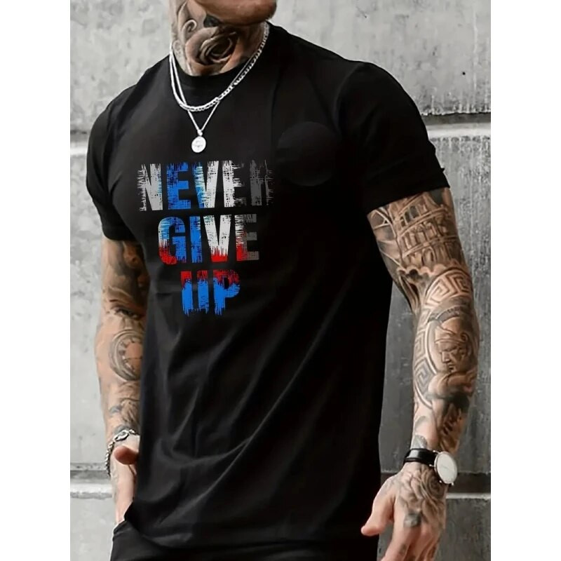 Ανδρικό μπλουζάκι με εμπριμέ μπλουζάκι που αναπνέει με κοντομάνικο μπλουζάκια καθημερινά casual μπλουζάκι με απλά μπλουζάκια Καυτά καλοκαιρινά αντρικά ρούχα