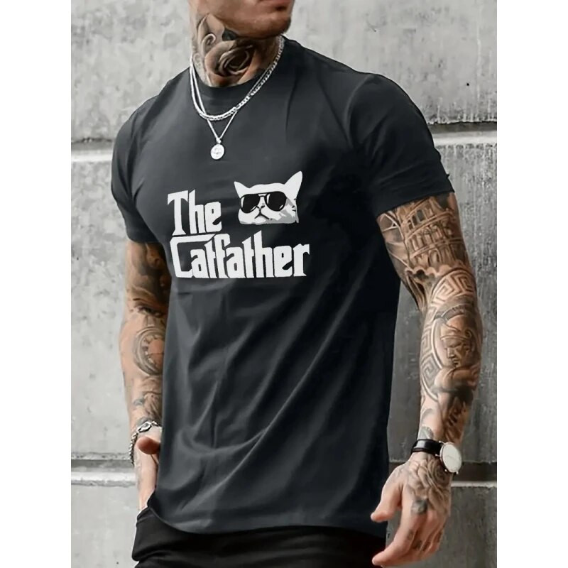 Ανδρικό μπλουζάκι με εμπριμέ μπλουζάκι που αναπνέει με κοντομάνικο μπλουζάκια καθημερινά casual μπλουζάκι με απλά μπλουζάκια Καυτά καλοκαιρινά αντρικά ρούχα