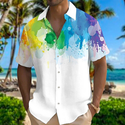 Nova ljetna košulja za 2023. Hawaii košulja kratkih rukava 3D printana životinja ptica muška i ženska ležerna oversize košulja za putovanja na plažu 5XL