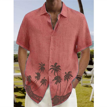 Καλοκαιρινό πουκάμισο για άντρες Πουκάμισα Hawaii Oversized κοντομάνικα μπλουζάκια Ανδρικά Camisas Masculinos Original Ανοιξιάτικα Νέα Μόδα Ρούχα Xl