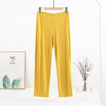 M-3XL Големи панталони за бременни Пролет Лято Панталони за бременни с висока талия Коремни панталони за бременни Свободни дрехи за бременни