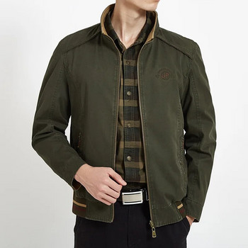 Μάρκα Military Jacket Ανδρικό 7XL 8XL Ανοιξιάτικο φθινόπωρο Business Casual Ανδρικά μπουφάν με πολλές τσέπες chaquetas hombre