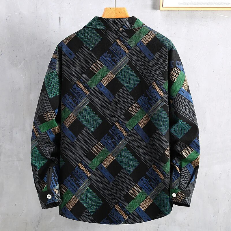 Didelio dydžio Hip Hop Streetwear džinsinės striukės Vyriškos 11XL 10XL Džinsinės striukės Geometrinės grafičio pavasario rudens striukės Didelio dydžio 9XL