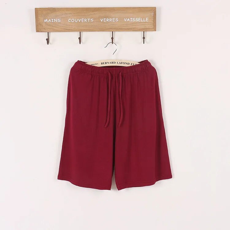 Nove ljetne muške kratke hlače veće veličine modalne ležerne kućne hlače tanke velike široke kratke hlače pidžame muške pidžame pidžame hlače