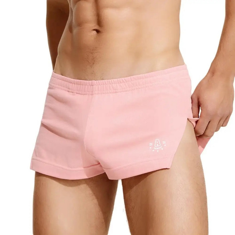 SEOBEAN 2023 Nove muške bokserice Donji dio kućne odjeće Kratke hlače Torbica za penis Pamučno donje rublje Bokserice Pidžame Kratke hlače Gaće