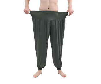 Fdfklak Νέο φαρδύ παντελόνι για άντρες Modal βαμβακερό σπιτικό παντελόνι Plus size Ανδρικές πιτζάμες Παντελόνι Casual Πυζά Pantalones Hombre 6XL
