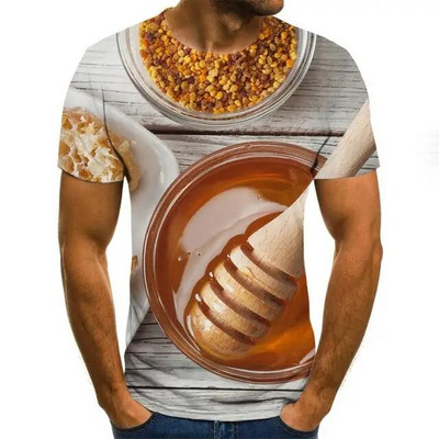 2022 m. Naujo stiliaus vyriški moteriški marškinėliai „Art Piano Keyboard“ 3D „Punk“ marškinėliai Vyriški laisvalaikio marškinėliai su spaudiniu „O“ kaklu „Hip Hop“ trumpomis rankovėmis