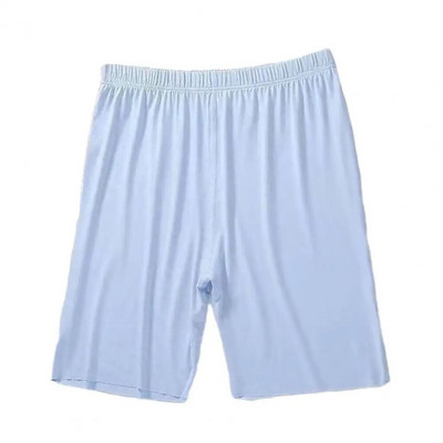 Summer Ice Silk Sleep Short Pants Мъжко спално облекло Ежедневни къси панталони Мъжки къси панталони за спане Свободни тънки удобни еластични долнища за сън