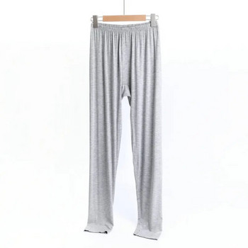 Fdfklak Casual ανδρικό παντελόνι πιτζάμα Modal Lazy Οικιακά Παντελόνια Άνοιξη Φθινόπωρο Χαλαρά Ανδρικά Sleepwear Πυτζάμα Παντελόνι Homewear XL-4XL